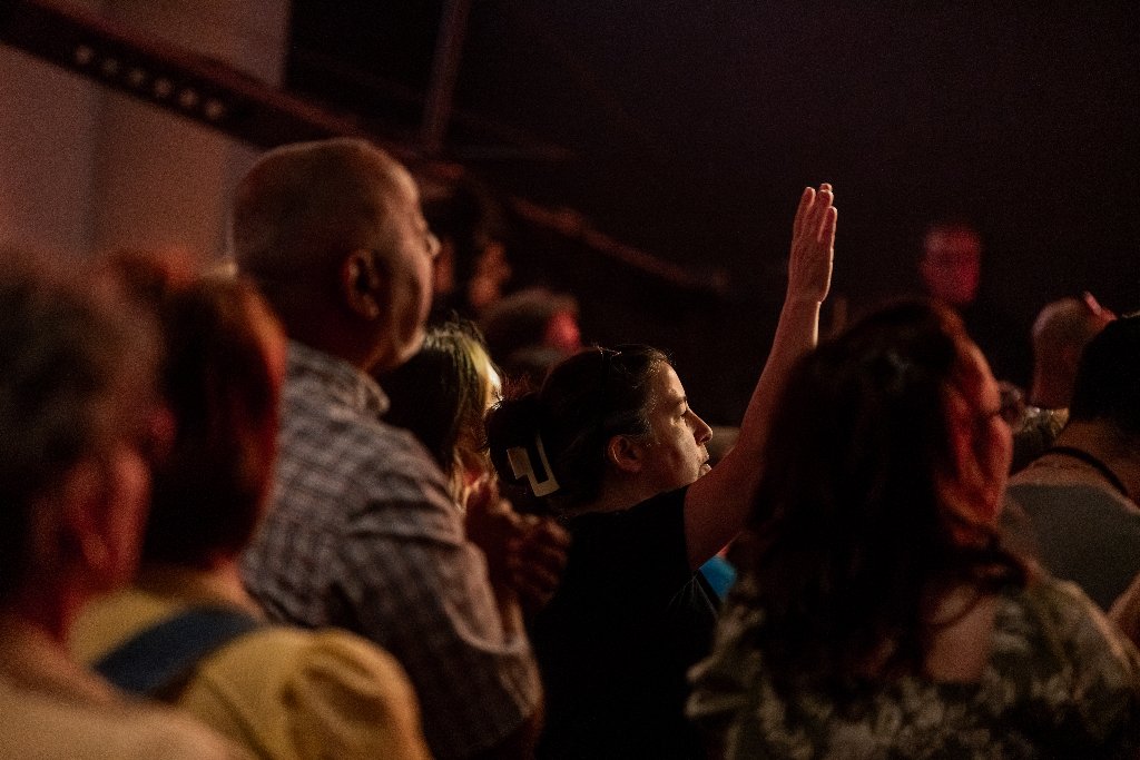 Worship gathering at Action Church