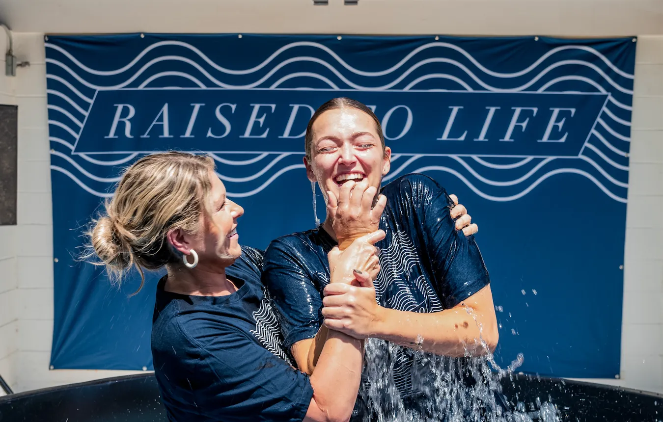 Baptism at Action Church - Raised to Life