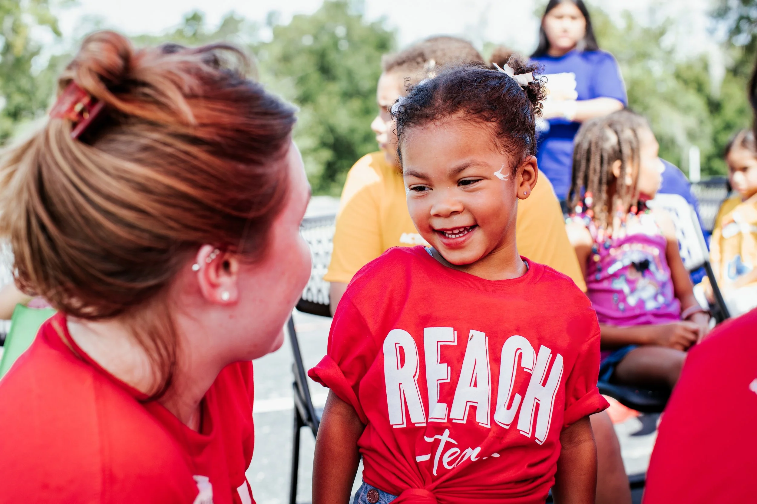 Action Church outreach volunteers serving the community